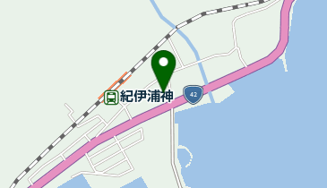 浦神西区民会館(旧浦神保育所)の地図画像