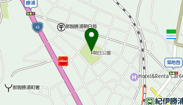 朝日公園(広場)の地図画像