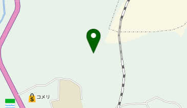 下里中学校裏山の地図画像