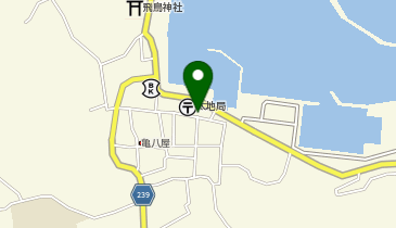 太地防災複合施設の地図画像