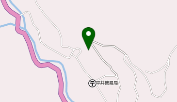 旧七川小学校平井分校の地図画像