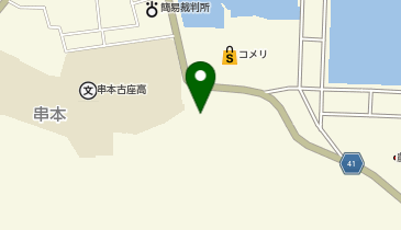 Aコープ付近登り口の地図画像
