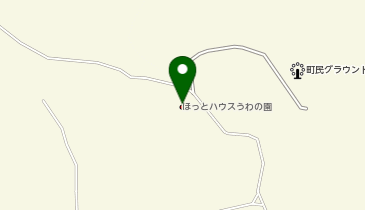 ほっとハウスうわの園の地図画像