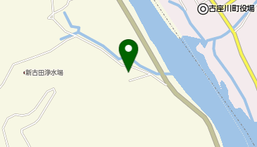 古田コミュニティセンターの地図画像