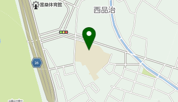 富桑小学校(洪水:2階以上)の地図画像