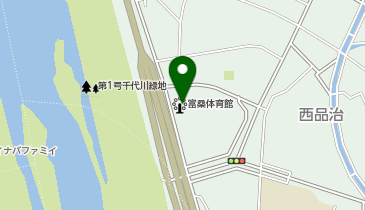 富桑体育館の地図画像