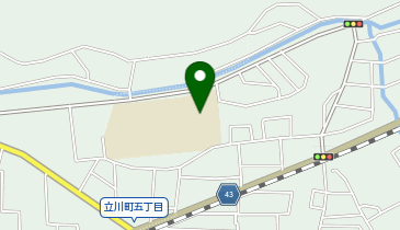 稲葉山小学校(洪水:2階以上)の地図画像