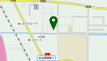 面影地区公民館(洪水:2階以上)の地図画像