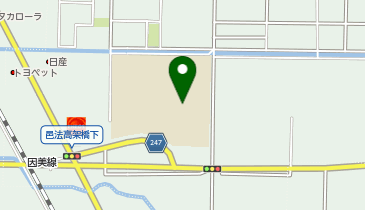 桜ケ丘中学校(洪水:2階以上)の地図画像