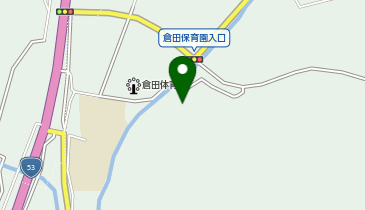 倉田地区公民館の地図画像