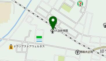 大正体育館の地図画像