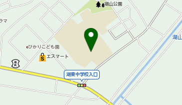 湖東中学校の地図画像
