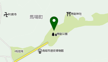 樗谿公園の地図画像