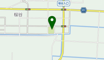 桜谷南公園の地図画像