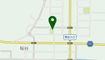 桜谷公園の地図画像