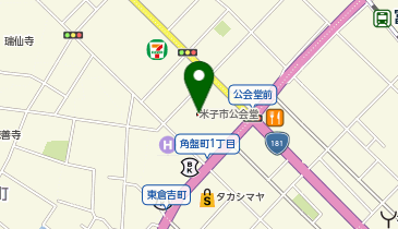 米子市公会堂の地図画像
