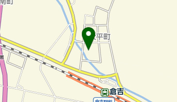 倉吉市上井公民館(和室、会議室)の地図画像