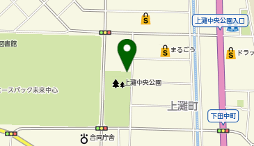 倉吉市上灘公民館(和室、会議室)の地図画像