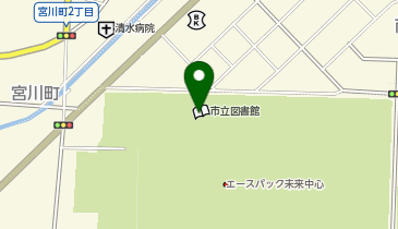 倉吉市交流プラザ(2階)プレイルームの地図画像