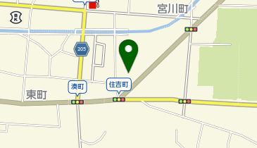 倉吉市成徳公民館の地図画像