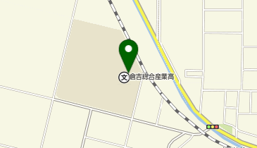 鳥取県立倉吉総合産業高等学校(屋内運動場)の地図画像