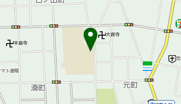 境小学校 体育館の地図画像