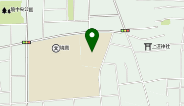 上道小学校 校庭の地図画像