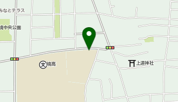 上道小学校 クラブハウスの地図画像