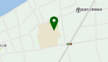 外江小学校 体育館の地図画像