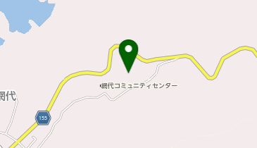 網代地区社会体育施設体育館の地図画像