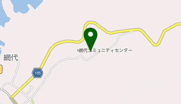 網代地区社会体育施設運動場の地図画像