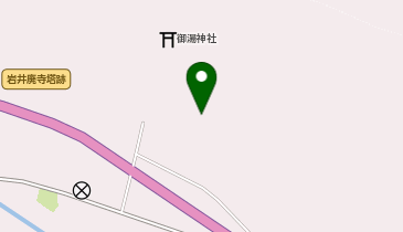 岩井地区社会体育施設体育館の地図画像