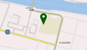 岩美西小学校体育館の地図画像