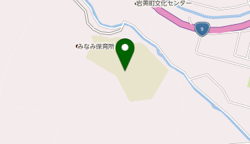 岩美南小学校体育館の地図画像