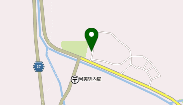 小田地区山村基幹集落センターの地図画像