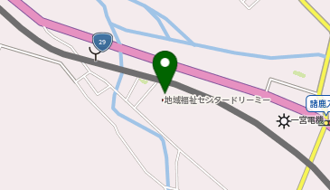 地域福祉センターの地図画像