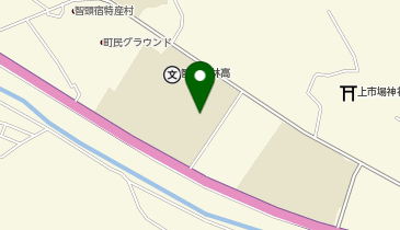 智頭農林高等学校(グラウンド)の地図画像