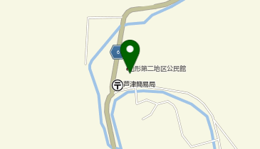 山形二地区公民館(グランド)の地図画像