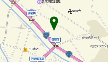 旧諏訪保育園の地図画像