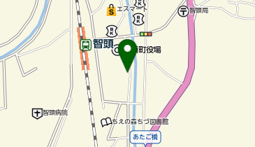 智頭町総合センターの地図画像