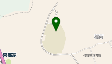 郡家東小学校グラウンドの地図画像