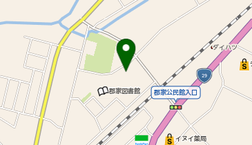 郡家老人福祉センターの地図画像