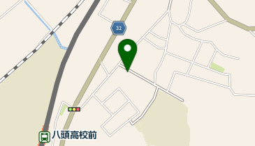 郡家西地区公民館の地図画像