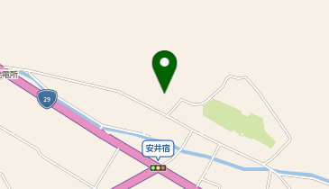 安部保育所園庭の地図画像