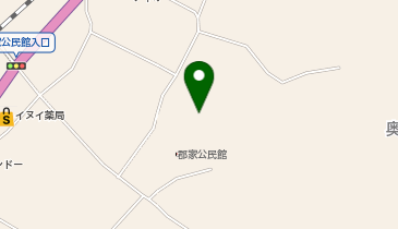 郡家運動場(中央公民館広場)の地図画像