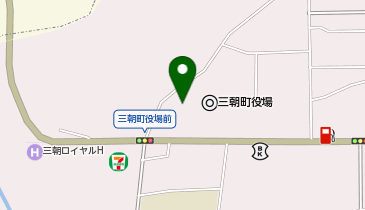 三朝町総合文化ホールの地図画像