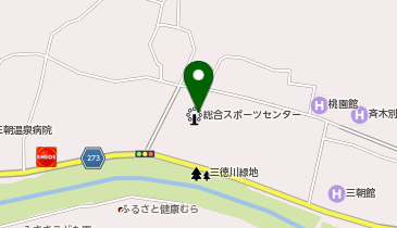 三朝町総合スポーツセンターの地図画像