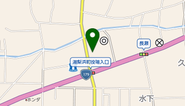 湯梨浜町役場講堂の地図画像