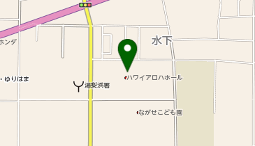 ハワイアロハホールの地図画像