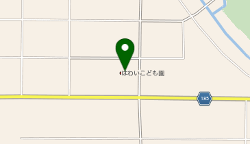 はわいこども園の地図画像